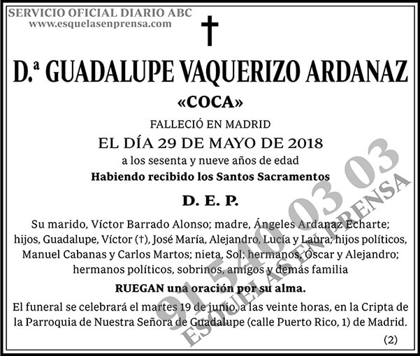 Guadalupe Vaquerizo Ardanaz